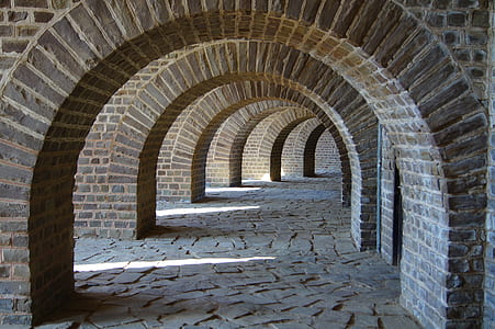 brown brick hallway thumbnail