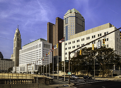 Downtown Buildings in Columbus, Ohio thumbnail