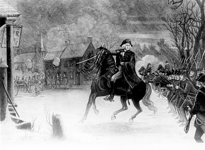 George Washington at the Battle of Trenton, New Jersey thumbnail