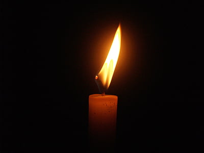 lighted taper candle thumbnail