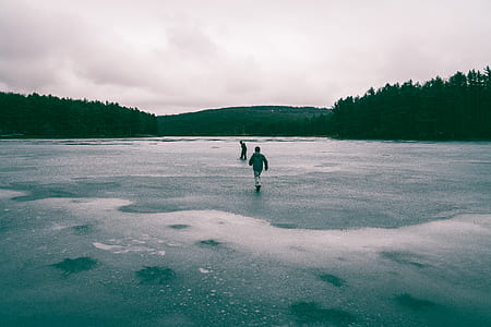 person in black jacket running thumbnail