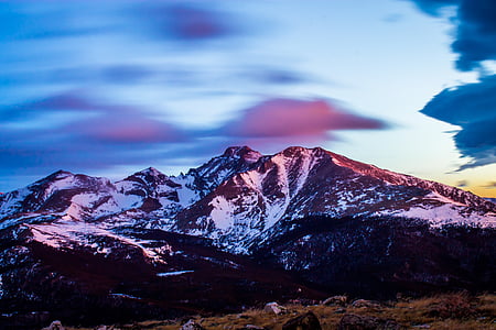 snowcap mountain during daytime thumbnail