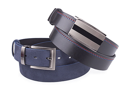 two black and blue belts thumbnail