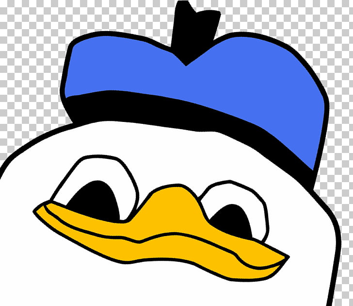 donald duck with hat