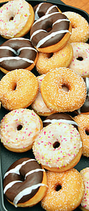assorted flavors of doughnuts thumbnail