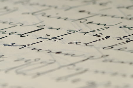 closeup photo of cursive text thumbnail