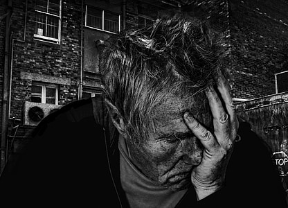 grayscale photograph of man thumbnail