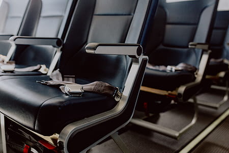 Interior of the passenger airplane thumbnail