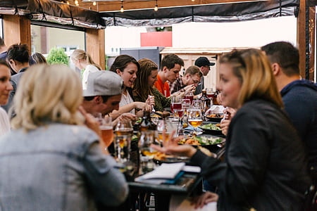 people eating in restaurant thumbnail