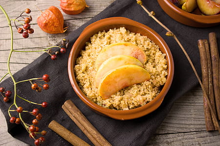 round bowl with cooked dish thumbnail