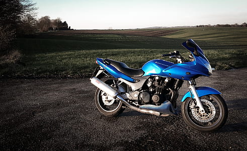 blue and black sports bike thumbnail