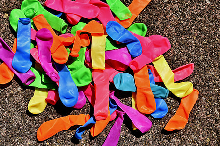 close-up photo of assorted-color balloons thumbnail