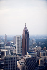 aerial photography of concrete city buildings thumbnail