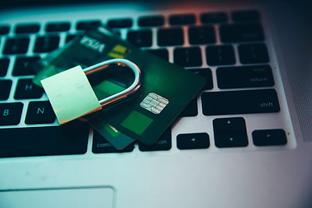 Computer Security Lock And Payment Photo thumbnail