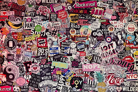 assorted logo sticker bomb thumbnail
