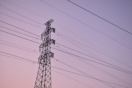 black steel electric post thumbnail