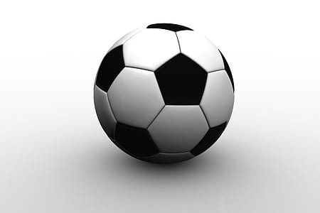white and black soccer ball wallpaper thumbnail