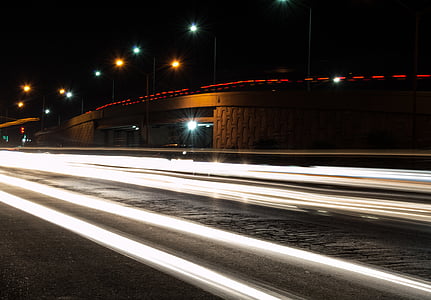 timelapse photography of road thumbnail
