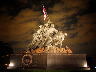 United States Marine Memorial Corps war statue thumbnail