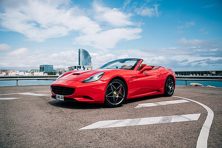 Modern Red Sports Car Photo thumbnail