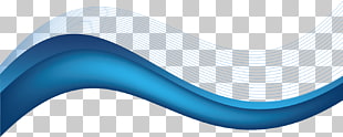 Brand Blue, cartoon blue background with wavy lines, blue wave artwork PNG clipart