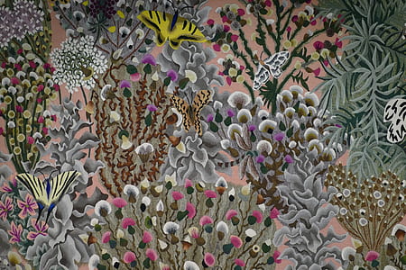 multicolored flowers painting thumbnail