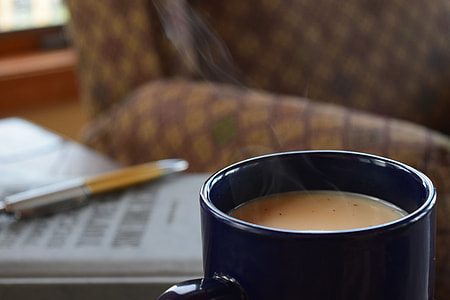 mug filled with brown substance thumbnail