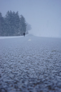 selective focus photography of snow thumbnail