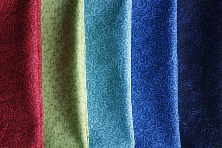 five assorted-color textiles thumbnail