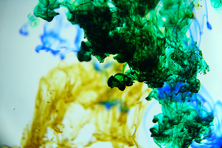 green, brown, and blue smoke thumbnail