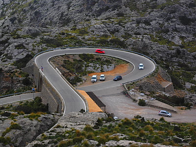 several cars on road thumbnail
