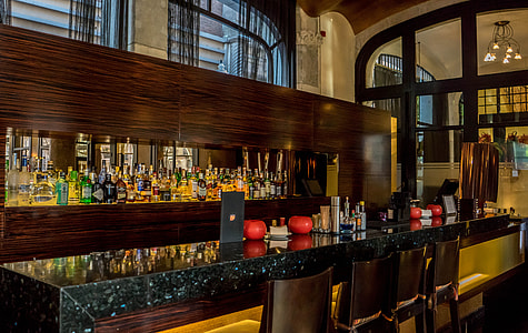 bar with wine bottles thumbnail