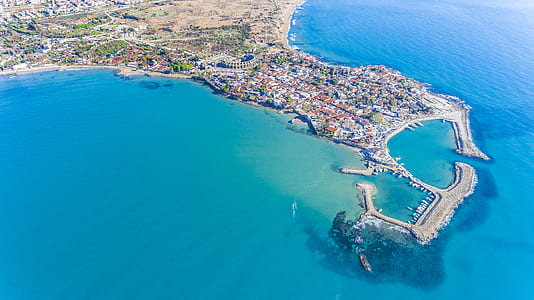 aerial photography of island thumbnail