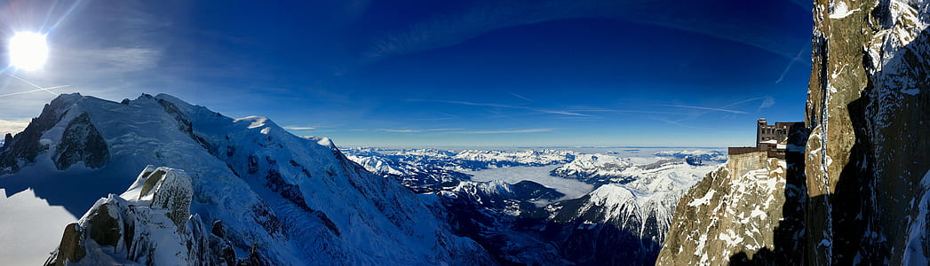 landmark photography of glacier mountains thumbnail