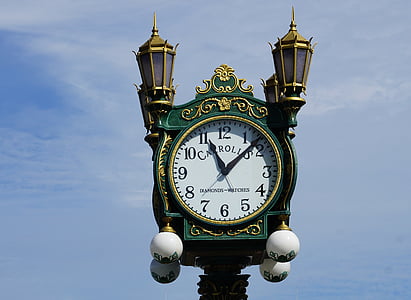 green clock tower at 11:07 thumbnail