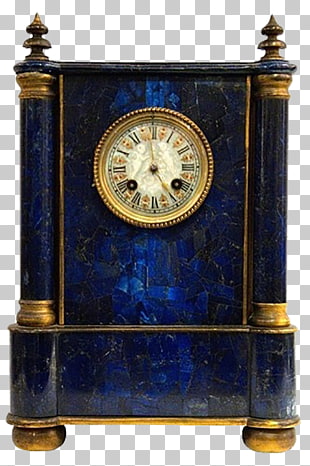 French Empire Mantel Clock Antique Fireplace Mantel Clock Png