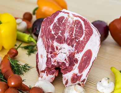 raw meat with vegetables thumbnail
