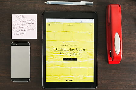 Black Friday Sale Tablet Photo thumbnail