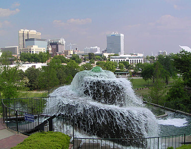 Finley Fountain and the city of Columbia, South Carolina thumbnail