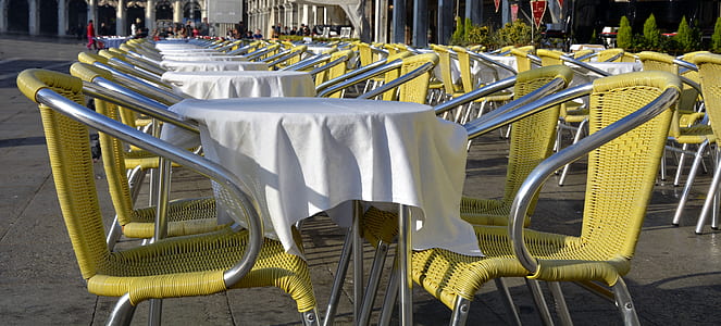 yellow-and-gray bistro set thumbnail