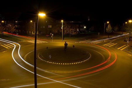 time lapse photo of cars on road thumbnail