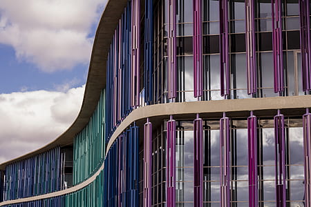 multicolored glass building thumbnail