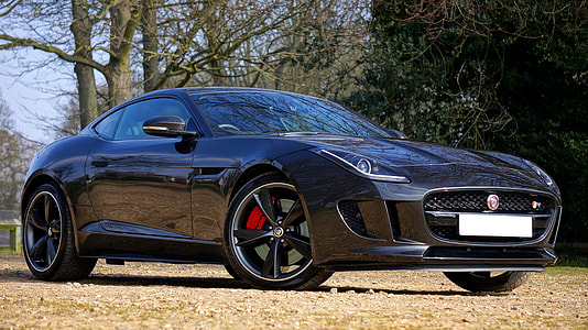 black Jaguar F-type thumbnail