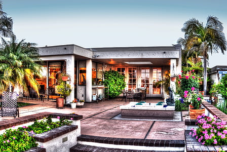 white and brown rest house thumbnail