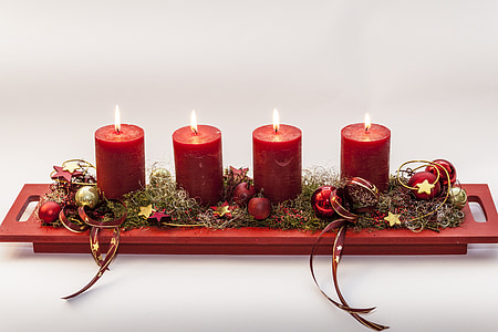 lighted pillar candle thumbnail