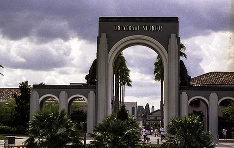 The original entrance to the theme park at Universal Studios in Orlando, Florida thumbnail