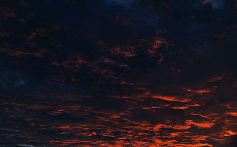 red cloudy sky thumbnail