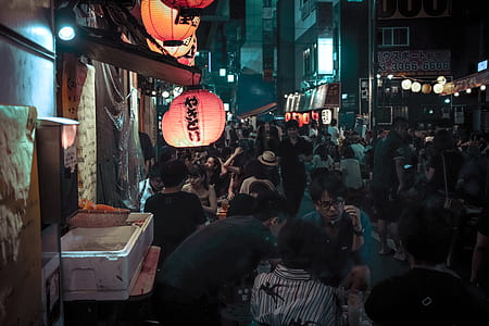 group of people on street thumbnail