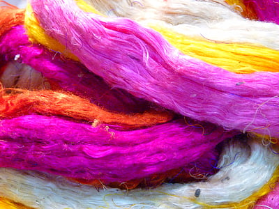 pink, white, and yellow textiles thumbnail