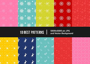 Lovely Patterns Freebie eps file